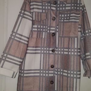 Plaid Shirt Jacket